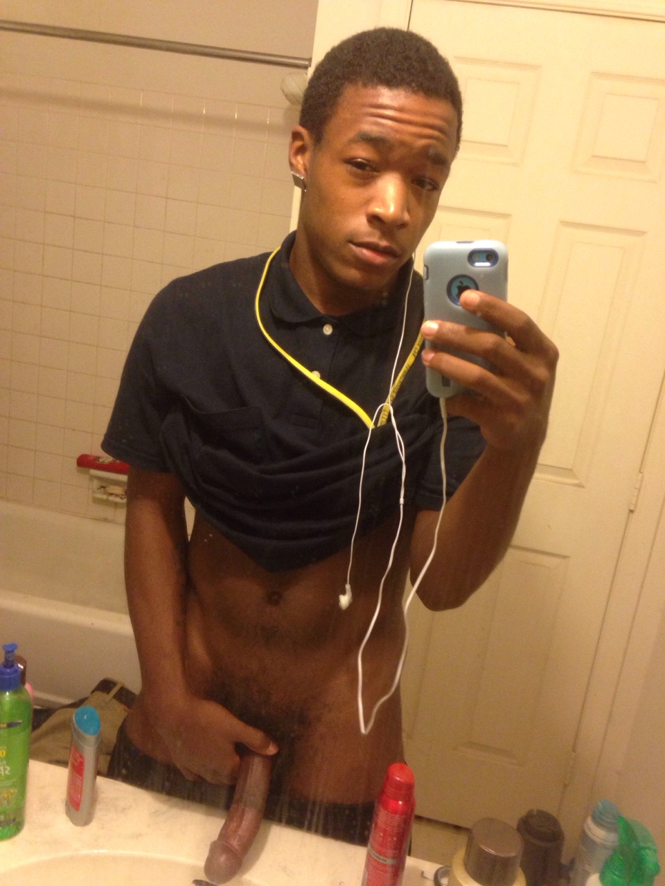 Black dick selfie image 